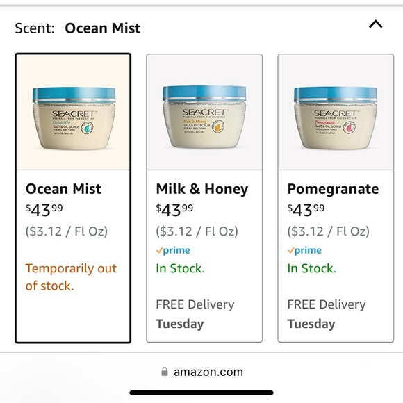 Seacret Ocean Mist Salt and Oil Scrub - Picture 15 of 15